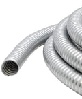 Three Quarters Inch Galvanized Steel Flexible Electrical Conduit 25 Ft Roll Smooth Interior For Easy Wire Pulling, Corrosion Resistant, UL Listed