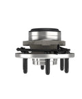 Front Wheel Hub Bearing Assembly For 2WD Chevy Tahoe And Avalanche With ABS 6 Lug Fits 2000 To 2006 Tahoe And 2002 To 2006 Avalanche Premium Replacement Part For Smooth Steering And Reliable Braking 515053, side view.