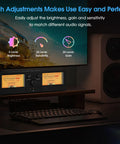 VU3 Pro Dual Analog VU Meter For Audiophiles 2 Way Amplifier Switch And Speaker Selector 2 In 2 Out Audio Switcher Box on desk