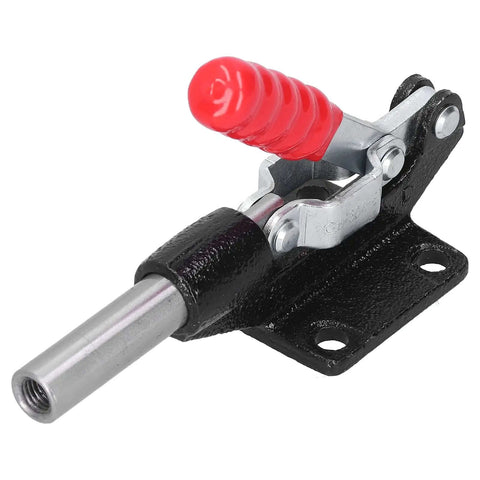 Rock Solid Heavy Duty Toggle Clamp Horizontal Push Pull Clamp Cast Iron Alloy Steel 390kg Holding Force 42mm Stroke Arrow Storage Case
