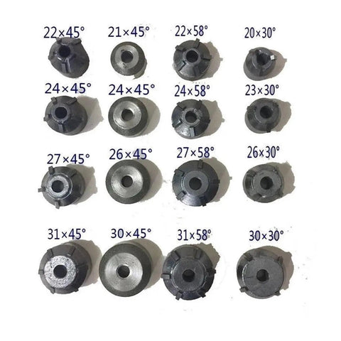 Top Tier Super Material Valve Seat Reamer Kit For Suzuki Motorcycle Repair Tool That Lets You Fix Minor Engine Issues Fast With Durable Wrenches Made For Real Riders Who Love Doing Their Own Work Like A Boss, 16 steel cutters