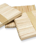 Premium Natural Wood Craft Sticks For DIY Arts And Crafts, Non Toxic Ice Cream Sticks In A 1000 Pack, bundled together