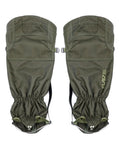 Green Tactical Leg Gaiters For Outdoor Hunting And Hiking Ultralight Waterproof Breathable Anti Tear Oxford Fabric Full Zip