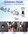 Jandy Zodiac VS FloPro Shaft Seal Replacement For FloPro FHPF FHPM Pool Pumps Ceramic And Carbon Mechanical PS 3890 Seal Durable High Temp Corrosion Resistant Pump Part Built To Last installation steps