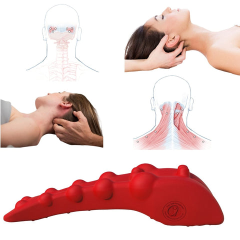 Trapezius Massager For Neck And Upper Back Pain Relief, Manual Trigger Point Tool, silicone design for easing tension headaches