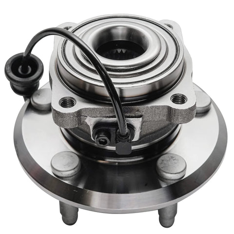 Front view of Rear Wheel Bearing Hubs Kit For 2010 2011 2012 2013 2014 2015 2016 2017 Chevy Equinox And GMC Terrain 2 Pack Replacement Assembly