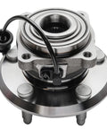 Rear Wheel Bearing Hub Assembly for 2010 to 2017 Chevy Equinox and 2011 to 2016 GMC Terrain, 5 Bolt 4 Bolt Square Pattern