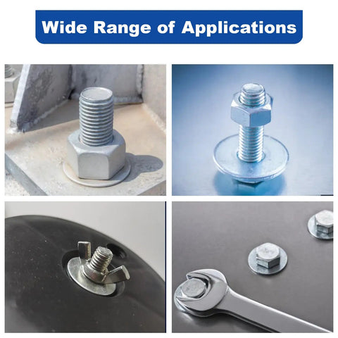 116 Piece One Quarter Inch by One Inch Flat Washers, 304 Stainless Steel Fender Style Washers for Screws in various applications