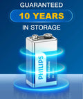 9V Battery For Smoke Alarms And CO Detectors Durable 9 Volt Power For Office Equipment Wireless Mics And More Child Safe