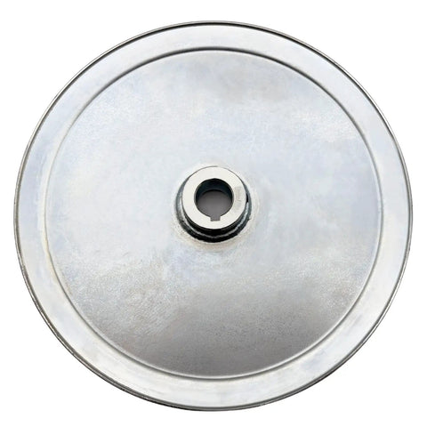 11 Inch V Belt Pulley Single Groove 1 Inch Bore Motor Pulley For A B 5L 4L Belts Heavy Duty 1020 Steel Zinc Plated Keyseat One Quarter By One Eighth Includes 2 Screws And Wrench