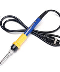 4 in 1 Pro Grade Infrared BGA Soldering Station with soldering iron tool shown, featuring yellow handle and coiled black cord