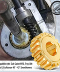 20T Worm Gear Replacement for 40 to 42 Inch Snowblowers as a Go-To Fix 1-7/8 Inch OD Fits Craftsman Cub Cadet Troy-Bilt Sears and More
