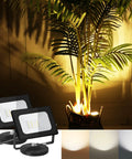 LED Spot Light Indoor 2 Pack With 120V Accent Uplight, 3 Color Temperature Modes, 6W Full Spectrum Plant Lighting illuminating plant