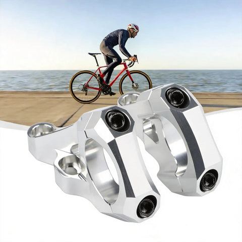 Beefy 31.8Mm CNC Aluminum Direct Mount Stem For Dual Crown DH Mountain Bikes And Surron Light Bee Dirt Bikes 6061 Alloy Zero Flex