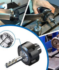 Spring Collet Chuck For CNC Engraving And Milling, 6mm Hole, 0.236 Inch Size, 65Mn Spring Steel, Cryo Treated And Heat Hardened, Ultra High Precision Pro Grade Boss Level Workholding On Milling Lathe Tools, CNC milling collet with drill bit