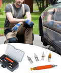 Magnetic Suction Dents Repair Pen For Vehicle Bodywork And Home Maintenance Easy Quick Fix Dent Tool displayed in toolbox with car