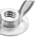 Close-up of stainless steel quick release shutter fastener, part of 20 Pcs Stainless Steel Quick Release Shutter Fasteners With Backplate Bolts For Hurricane Shutters Easy Install And Removal No Fuss Universal Fit For Panel Cleaning And Shutter Angles Perfect For Home And Business set.