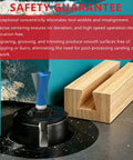 Ready To Roll A3 Carbon Steel Router Collet Reducer Sleeve Half To Quarter Inch Adapter For Handheld Tabletop Woodworking Milling Tool on router table.