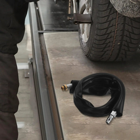Super Smooth 60cm Lightweight Rubber Air Inlet Hose For Grinder Tire Repair And Pneumatic Tools Easy Install Flex Pipe Makes Garage Jobs A Breeze No Sweat Needed black rubber hose near tire