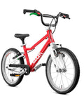 Red Go 3 Automagic 16 Inch Kids Bicycle with Automatic Two Speed Shifter, hand brakes, steering limiter, and chainguard for ages 4-6.