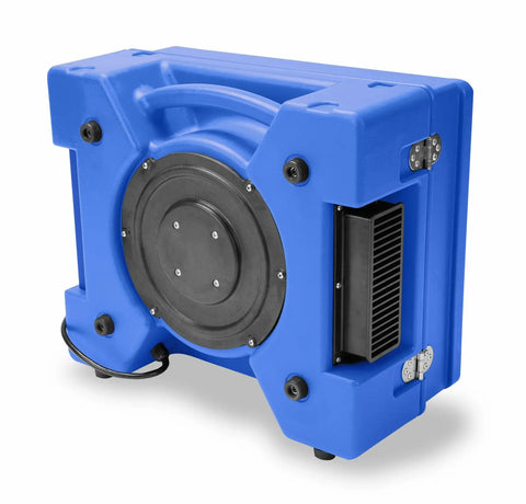 Straight Up Job Site Workhorse Air Scrubber And HEPA Air Purifier With Triple Stage Filtration And Negative Air Control For Heavy Duty Water Damage Restoration And Drywall Dust Cleanup