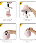 Assembly steps for Pink Dancing Shoes Table Lamp For Girls Room, 14 Inch Tall Bedside Light With Fabric Stitch Shade, E26 LED Bulb Included