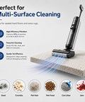 Replacement Brush Rollers And HEPA Filter Kit For Tineco S5 Pro 2 And S5 Cordless Wet Dry Vacuum Cleaner on carpet surface