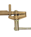 Jelquix 800A Brass Ground Clamp With Heavy Rubber Sleeve For Argon Arc And Submerged Welding showing heavy-duty construction and jaw detail.