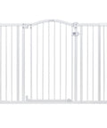 Extra Tall And Wide Safety Gate For Pets And Kids Fits 29 To 53 Inch Openings And Stands 38 Inches Tall No Drill Or Hardware Needed