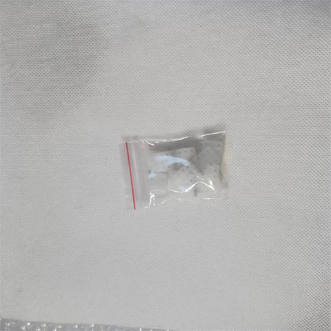 Bag of nylon hinges for RC airplane models three sizes available 16 pack durable fixed wing hinge set for aileron rudder and elevator.