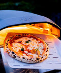 Perforated Aluminum Pizza Peel 12 Inch With Long Handle Lightweight Rectangle Turning Spatula Paddle For Oven Transfer