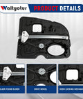 Rear Left Window Regulator Without Motor For Ram 1500 Classic Driver Side Replacement Fits 2009 2020 Easy Install Smooth Power Window Lift