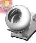 Heavy Duty Candy Coater Machine With Steady Heat Drying And Slick Sugar Ball Polish For Pharmaceutical Food Production And Chemical Work That Slaps On Flawless Coatings Zero Sweat On Your Busy Shop Floor, stainless steel drum.