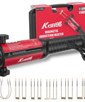 Powerful 1500W Handheld Induction Heater For Fast Rusty Bolt And Screw Removal 110V Tool With 12 Coil Kit shown with packaging