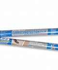 Carpet Protection Film 24 Inch By 50 Foot Self Adhesive Floor Shield Rug Guard rolls, packaging details visible