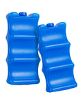 No Sweat Breast Milk Ice Packs Bpa Free Reusable Cooling Inserts For Nursing Bottles Pack Of Two, blue cooling inserts for nursing bottles.