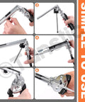 Built Tough Type M Hog Ring Clips And M Nails 3000 Pcs Zinc Plated Aluminum Upholstery Staples for easy loading and use.