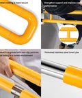 Heavy Duty Foldable Toilet Grab Bar With Flip Up Bathroom Safety Rail Non Slip shower support handle with ergonomic grip and stainless steel core.