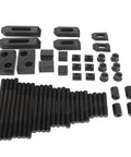 58mm T Slot Clamp Kit For Lathe And Milling Machines M14 Beefy Clamping Force components shown in assortment