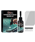 DIY Windshield Repair Kit For Chips And Minor Cracks With Liquid Glass Resin And Glue Upgraded Cracks Gone Glass Repair Set