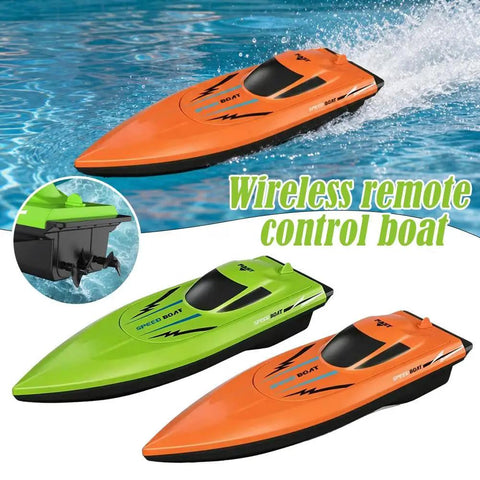 2.4G Dual Motor RC Boat For Kids And Adults With High Speed Thrills Waterproof Boat For Lakes And Pools Easy Remote Control