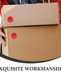 Round QC Labels 1 Roll Must-Have High-Contrast Quality Control Stickers With Peeling-Resistant Coated Paper Adhesive For Production Testing, Warehouse Supplies, Inventory, And Quality Assurance on boxes