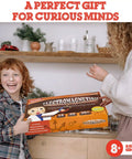 Child receiving Electricity And Magnetism Kit For Kids With 50 Pieces, Fun Hands On STEM Experiments In Circuits And Electromagnetism