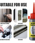 Graphite Powder Lubricant For Locks Hinges And Tools One Ounce Sixty Milliliters Ultra Fine Dry Film Lube 3000 Mesh Bottle
