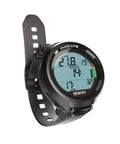 Puck Lite Scuba Dive Computer Watch Style with One Button Control for Freediving and Underwater Missions, black strap