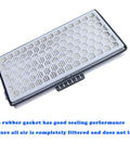 Your Go To Replacement Filter For Miele Vacuum Cleaners Fits C2 C3 S4 S5 S6 S8 Series AirClean H13 Filtration 0.3 Micron Captures 99.95 Percent Extends Vacuum Life 2 Pack showing gasket detail