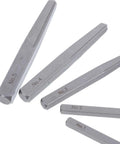 Premium Five Piece Straight Flute Screw Extractor Kit Crafted From Tough Carbon Steel For Stripped Damaged Fasteners Automotive Repair And DIY Jobs That Need Precision Without Ruining Threads, five-piece set