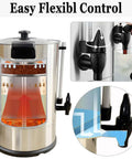 Commercial Coffee Urn for Big Batch 100 Cup Coffee Maker Stainless Steel 15L Large Capacity Hot Water Dispenser