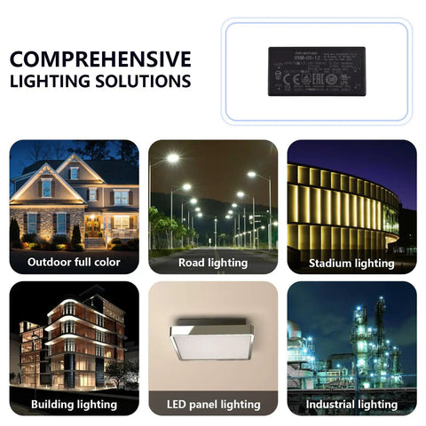 Compact 5W AC DC Switching Power Supply Boasts Rock Solid 12V Output And Universal Input Compatibility for various lighting solutions.