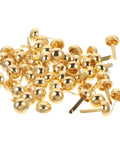 100 Pieces Decorative Craft Nails For DIY Projects, Miniature Brass Fasteners For Cards, Scrapbooking And Jewelry Boxes